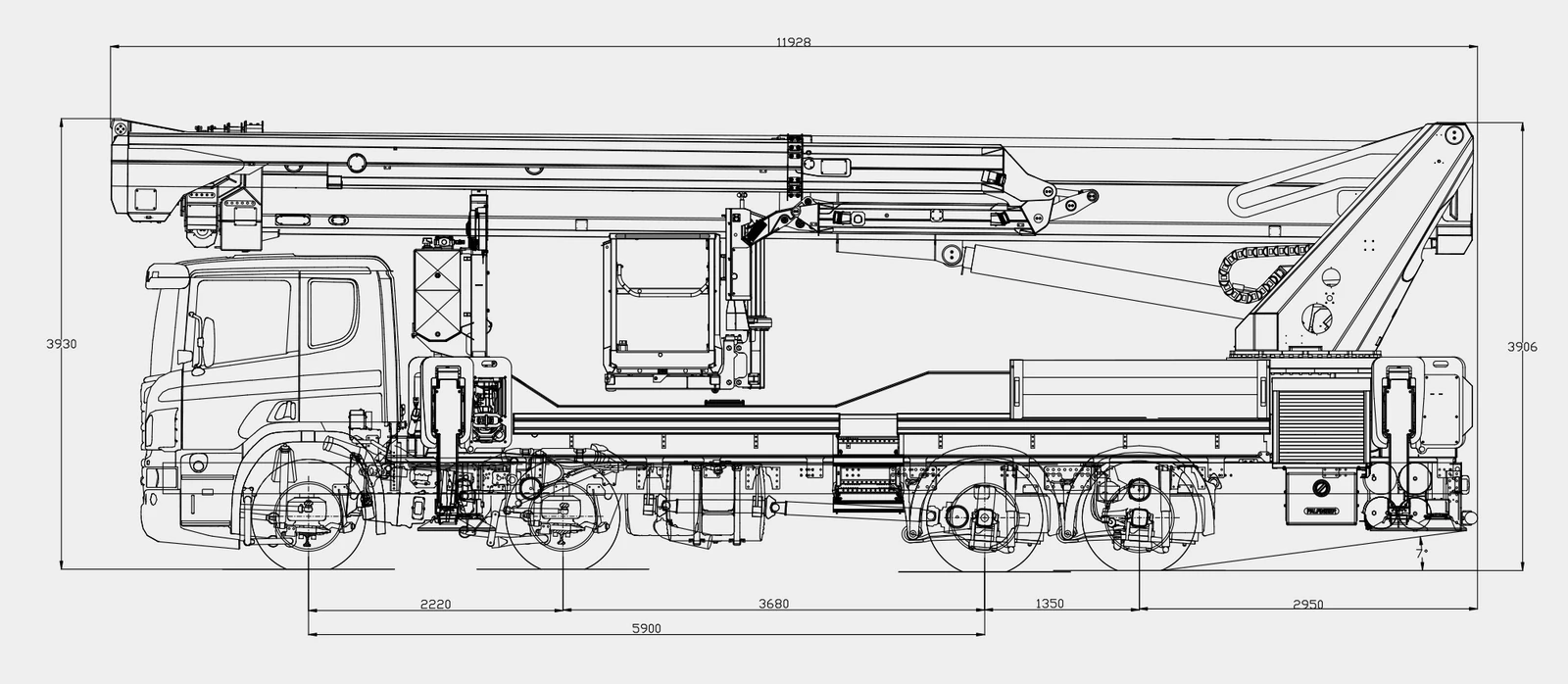 P640 dimensions